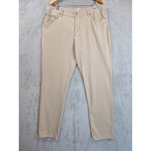 Swet Tailor Beige Tan All In Stretch Pants Men's 40x33 Casual Comfortable
